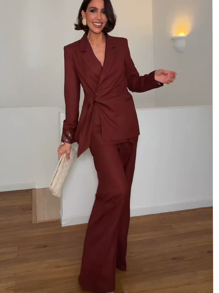 Women'S Formal Wear Suits - Modischer Büro-Damenanzug Eleganter Formeller Schlanker Blazer