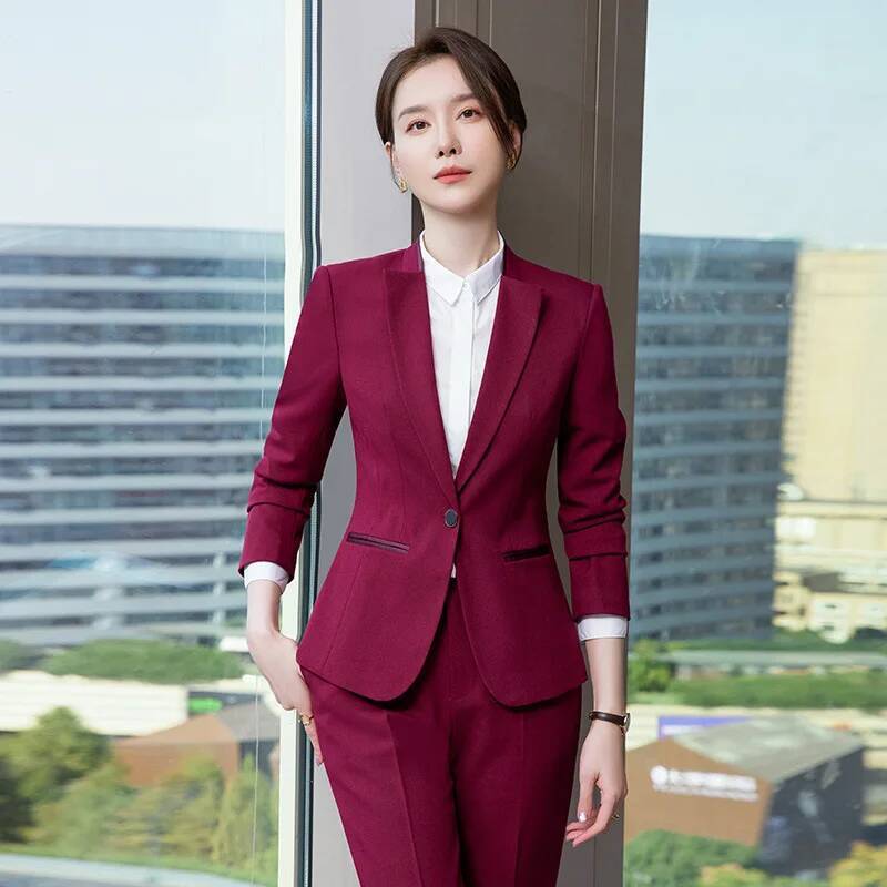 Women'S Formal Wear Pantsuits - Damen-Büro-Arbeitskleidung, Anzüge, formelle OL-Stile, Hosenanzüge für