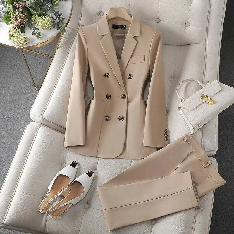 Women'S Formal Wear Pantsuits - Formelle Damen-Business-Anzüge mit Hosen und Jacken,
