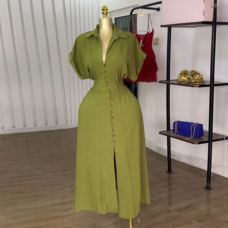 Formal Wear Gowns For Women - Langes Kleid Damen Hemdkleider A-Linie Vestidos