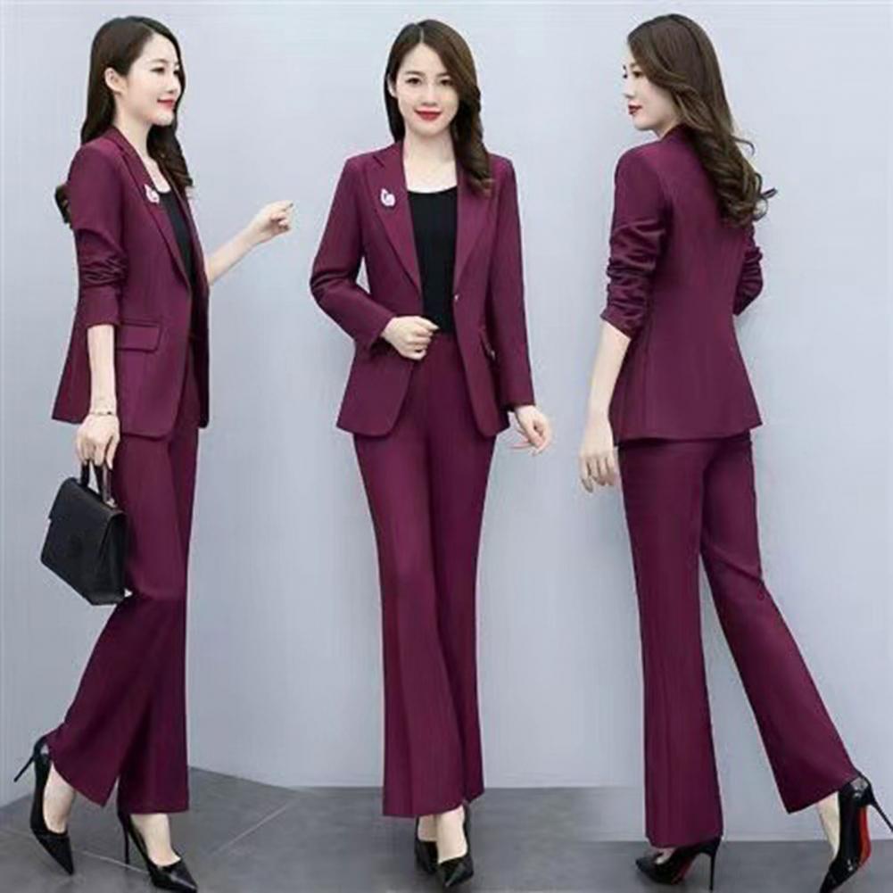 Women'S Formal Wear Suits - 2-teiliges Damen-Anzug-Set mit Formalem Mantel und