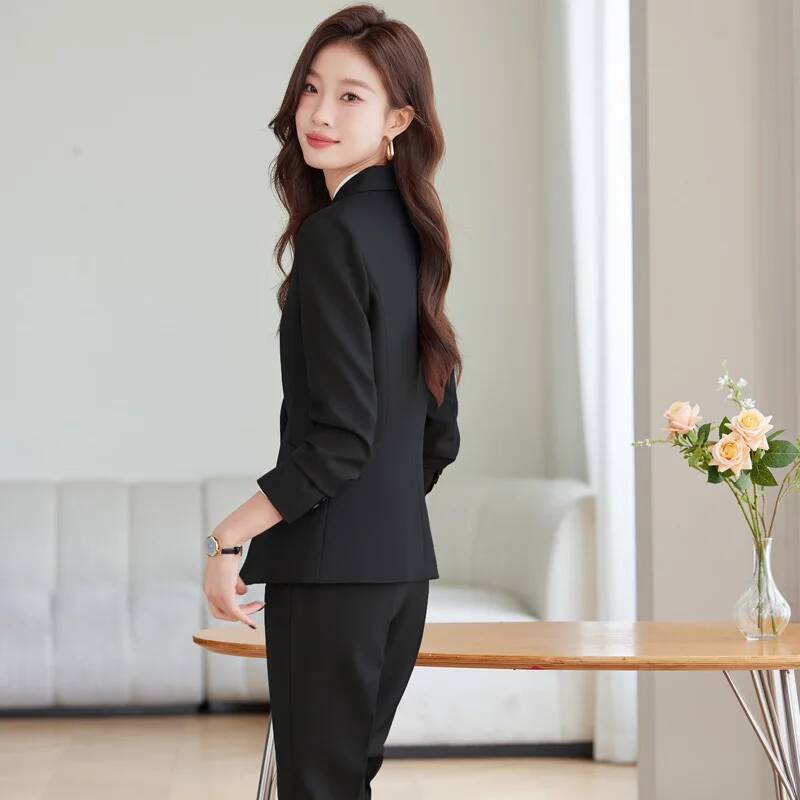 Herbst-Winter, formelle Unifor – Women'S Formal Wear Pantsuits Bewertung und Preis
