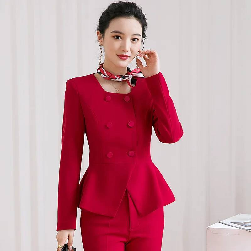 Elegante Damen Business Arbeit – Women'S Formal Wear Pantsuits Bewertung und Preis