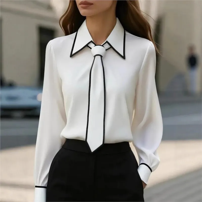 Damenbluse, modisches Hemd, fo – Women'S Formal Wear Suits Bewertung und Preis