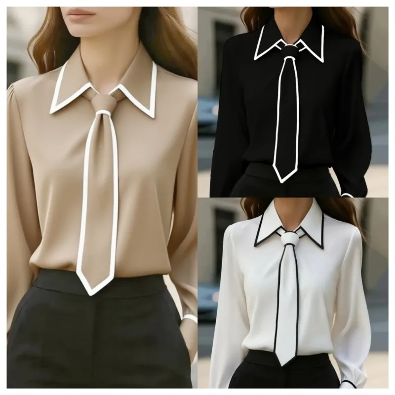 Damenbluse, modisches Hemd, fo – Women'S Formal Wear Suits Bewertung und Preis