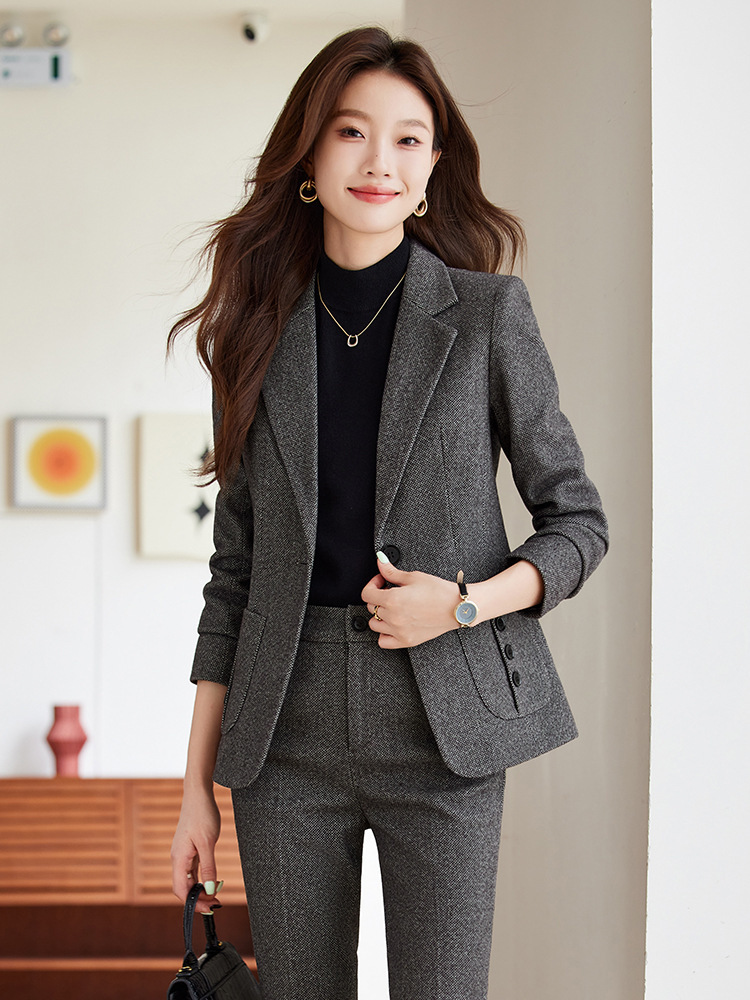 Hohe Qualität Stoff Frauen Anz – Women'S Formal Wear Pantsuits Bewertung und Preis
