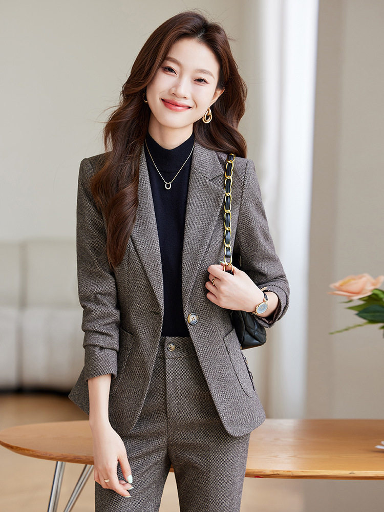 Hohe Qualität Stoff Frauen Anz – Women'S Formal Wear Pantsuits Bewertung und Preis