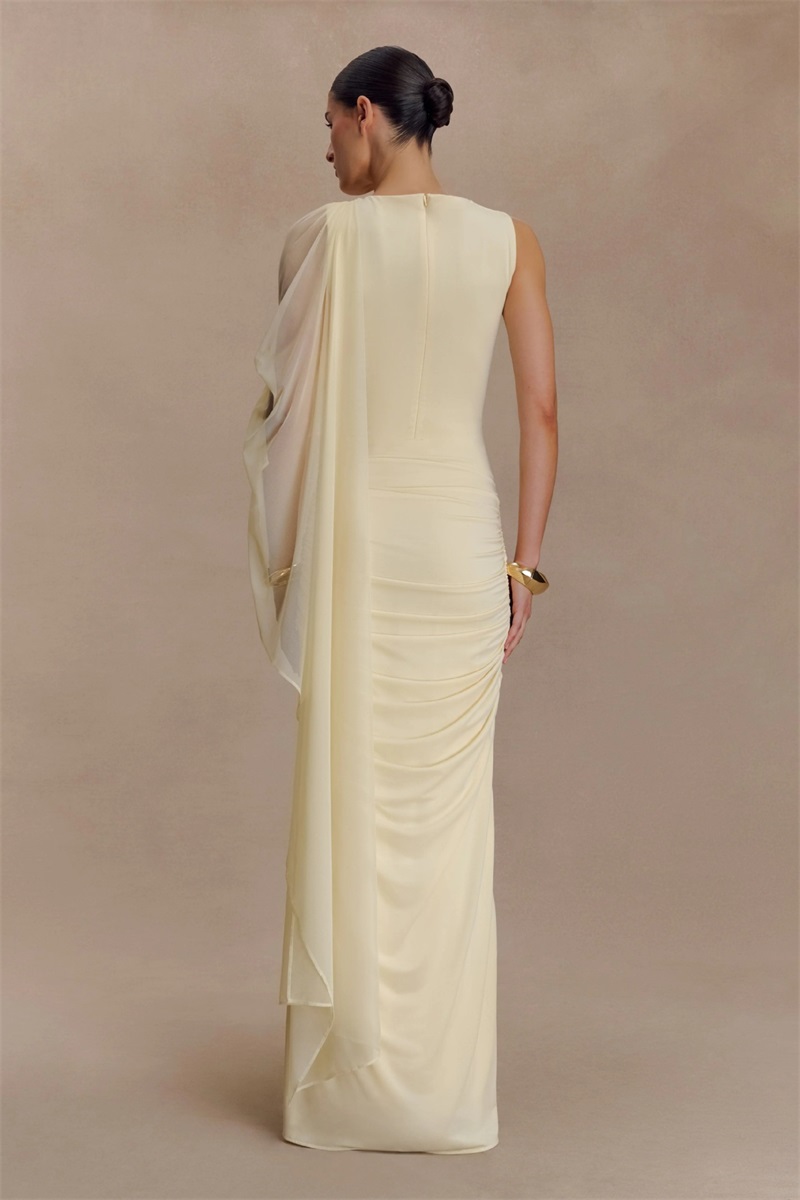 Gelbes Damen-Abschlussballklei – Women'S Holiday Formal Wear Bewertung und Preis