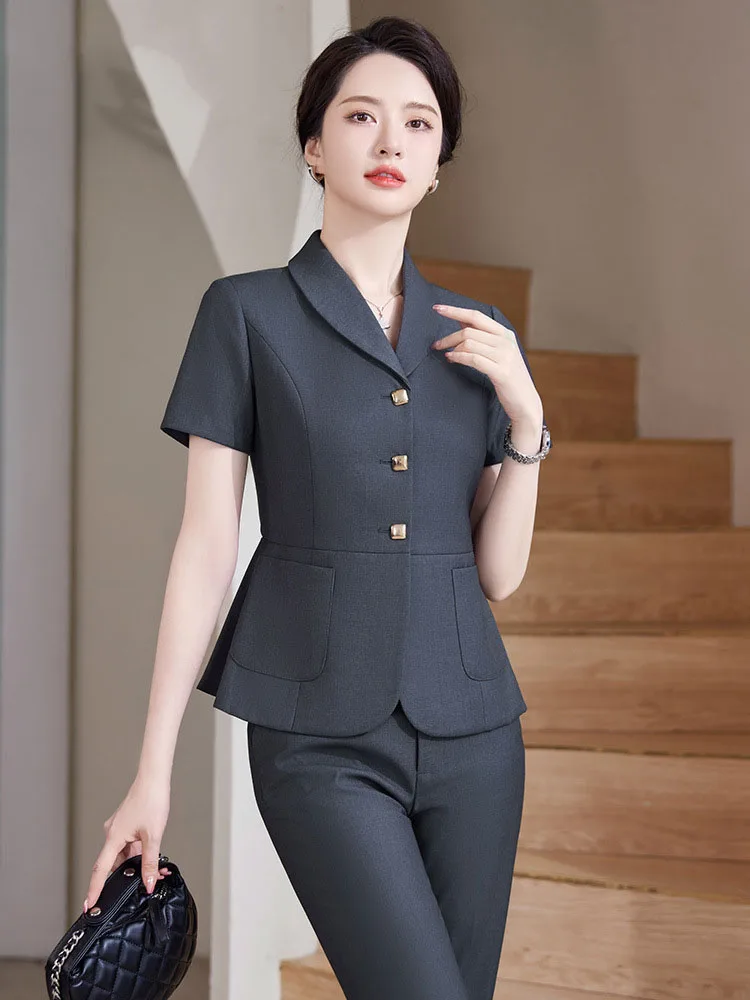 Pop 2024 Sommer formelle OL-St – Women'S Formal Wear Pantsuits Bewertung und Preis