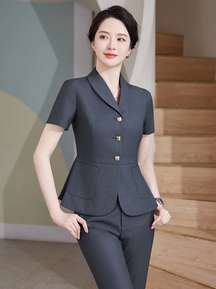 Pop 2024 Sommer formelle OL-St – Women'S Formal Wear Pantsuits Bewertung und Preis