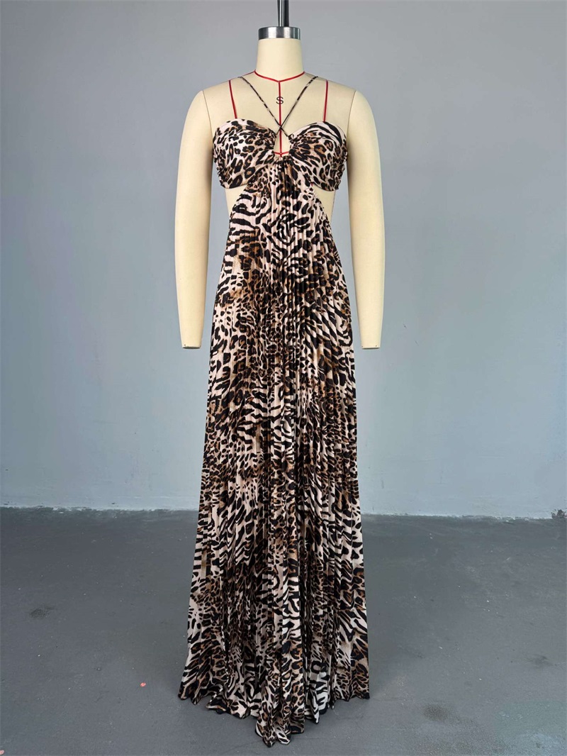 Leopard Print Frauen Prom Klei – Women'S Holiday Formal Wear Bewertung und Preis