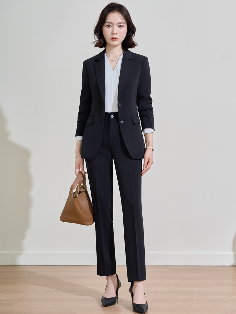 Marineblauer professioneller A – Women'S Formal Wear Pantsuits Bewertung und Preis