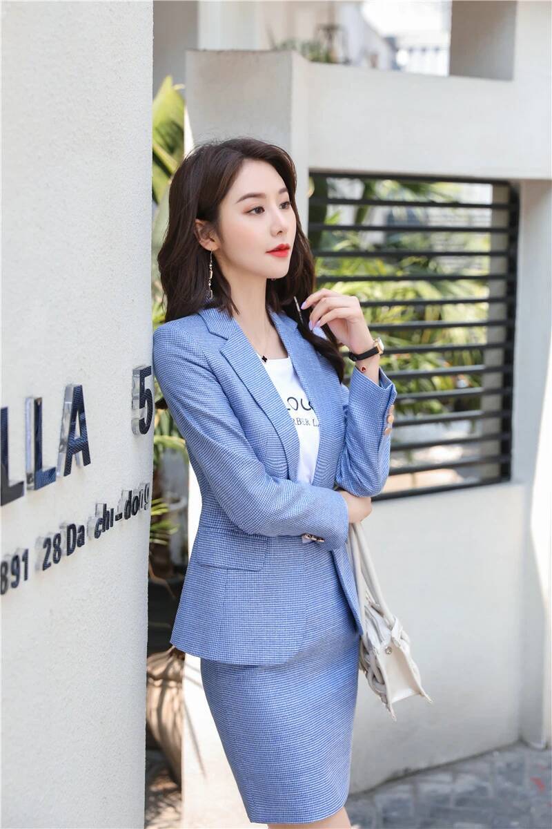 Neuartige grüne Uniform-Design – Women'S Formal Wear Pantsuits Bewertung und Preis
