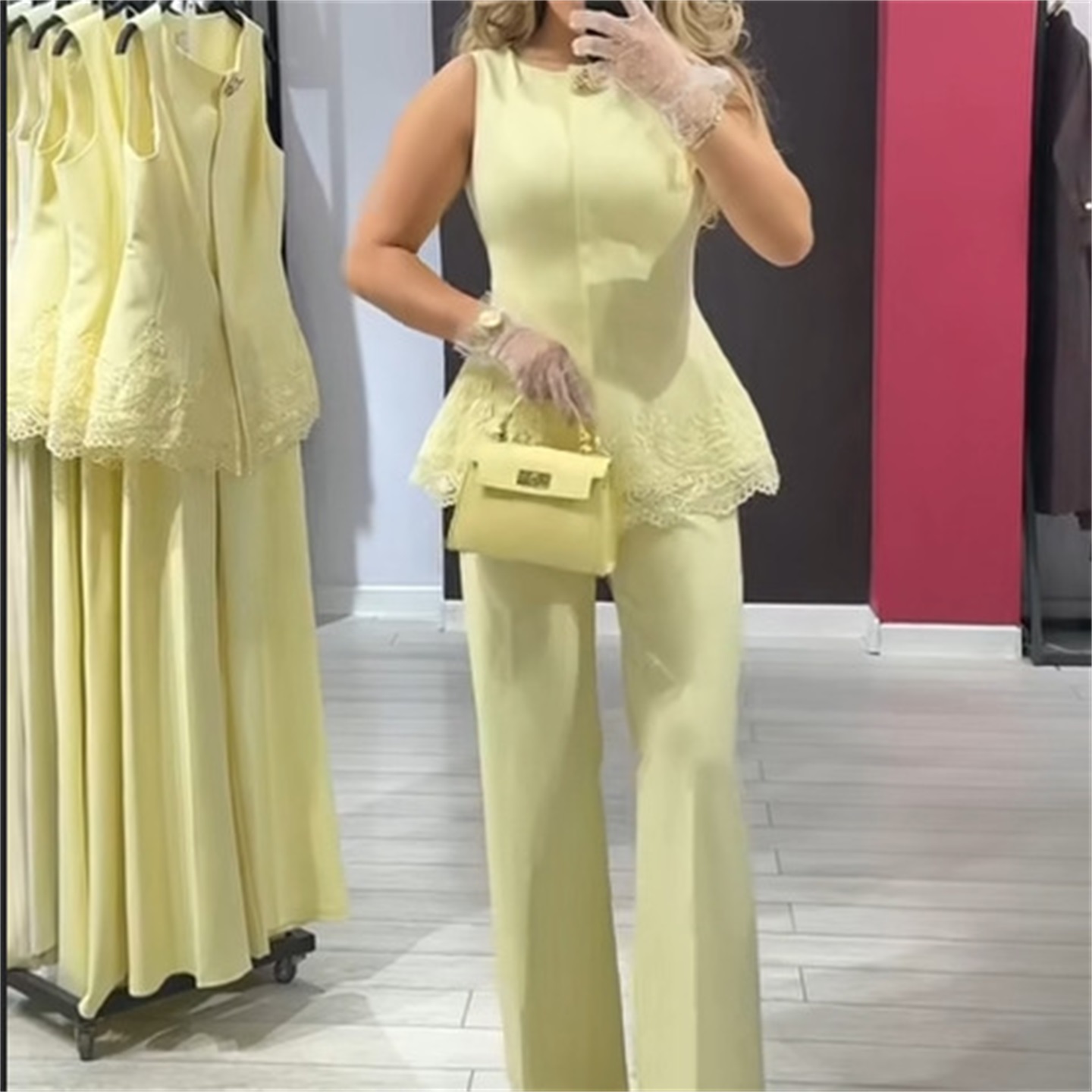 Sommer-Spitzen-Hosenset für Da – Women'S Holiday Formal Wear Bewertung und Preis