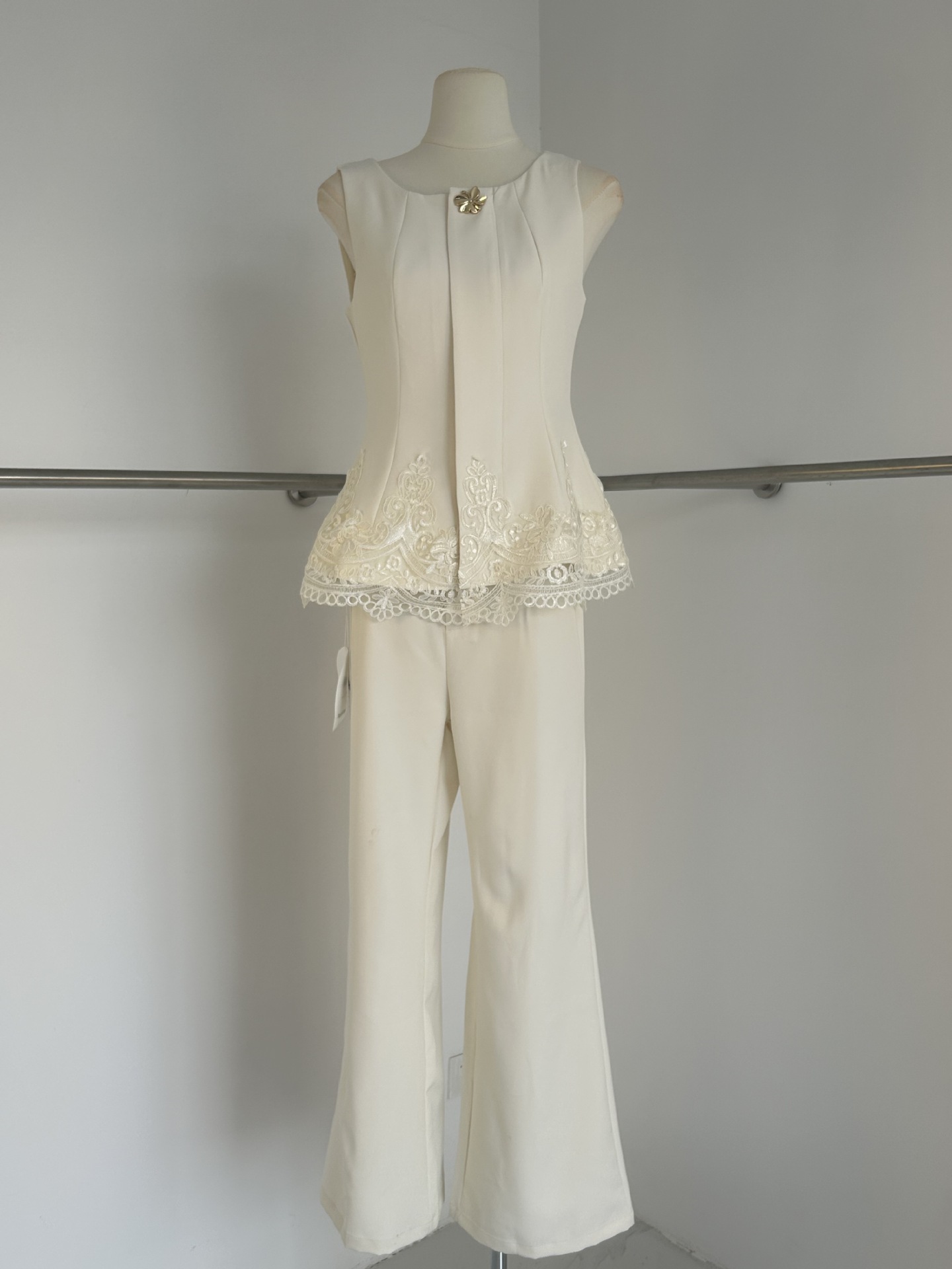 Sommer-Spitzen-Hosenset für Da – Women'S Holiday Formal Wear Bewertung und Preis