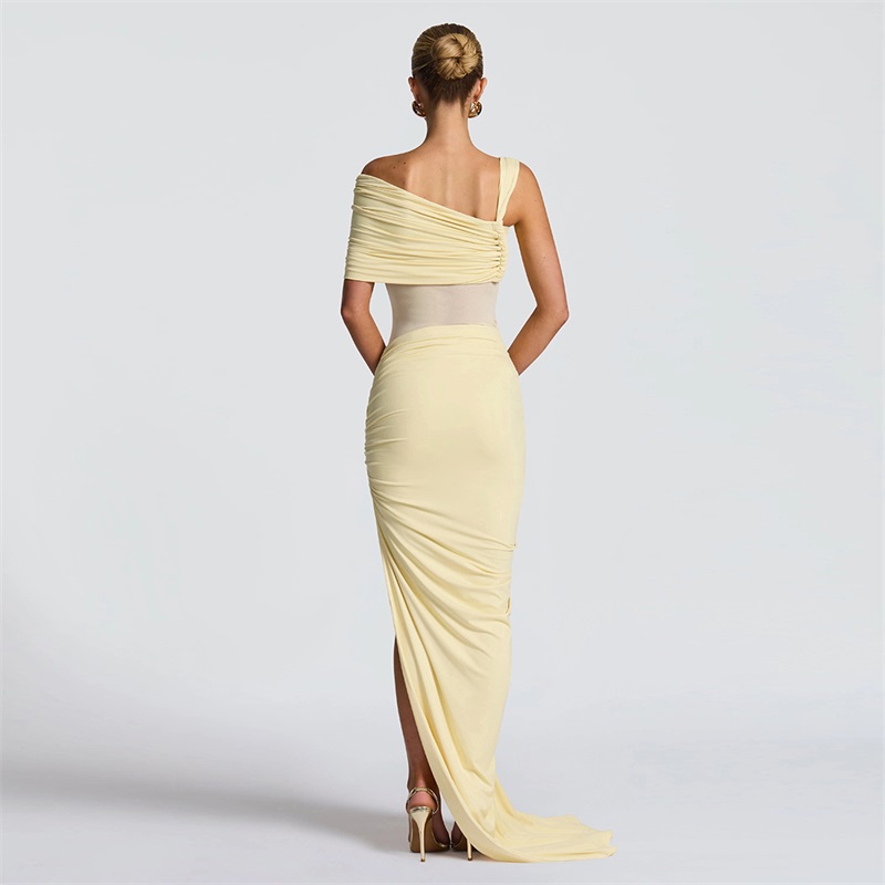 Gelbes Damen-Abschlussballklei – Women'S Holiday Formal Wear Bewertung und Preis