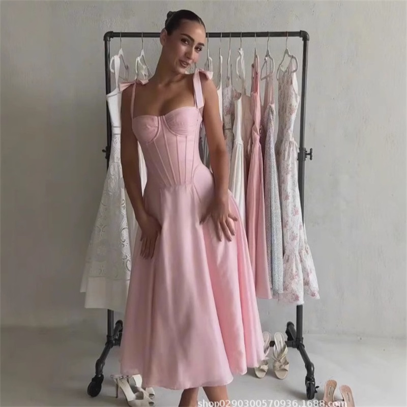 Sexy rosa Damen-Abschlussballk – Women'S Holiday Formal Wear Bewertung und Preis