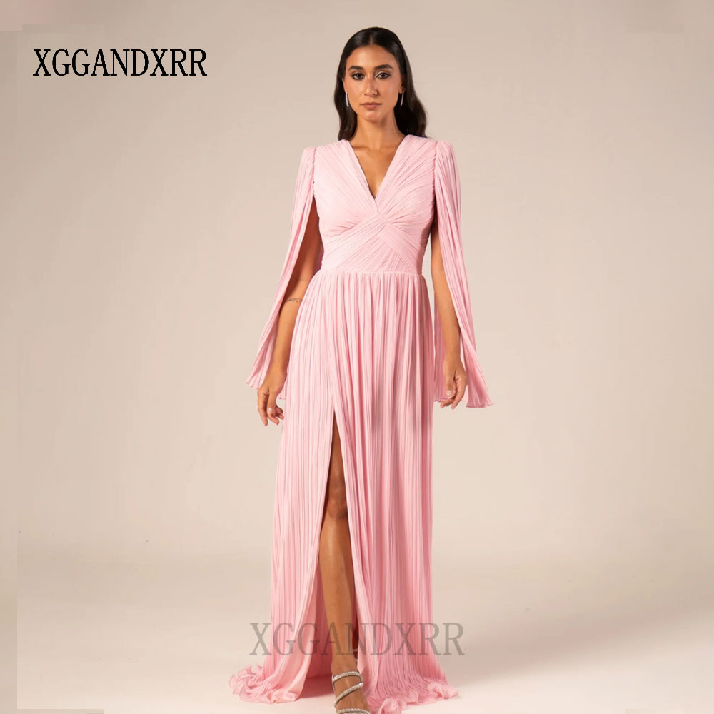 Maßgeschneidertes rosa A-Linie – Formal Gala Wear Women Bewertung und Preis