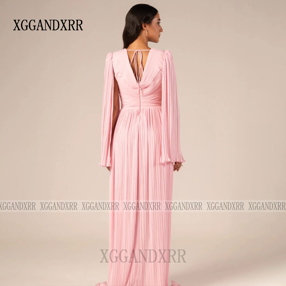 Maßgeschneidertes rosa A-Linie – Formal Gala Wear Women Bewertung und Preis