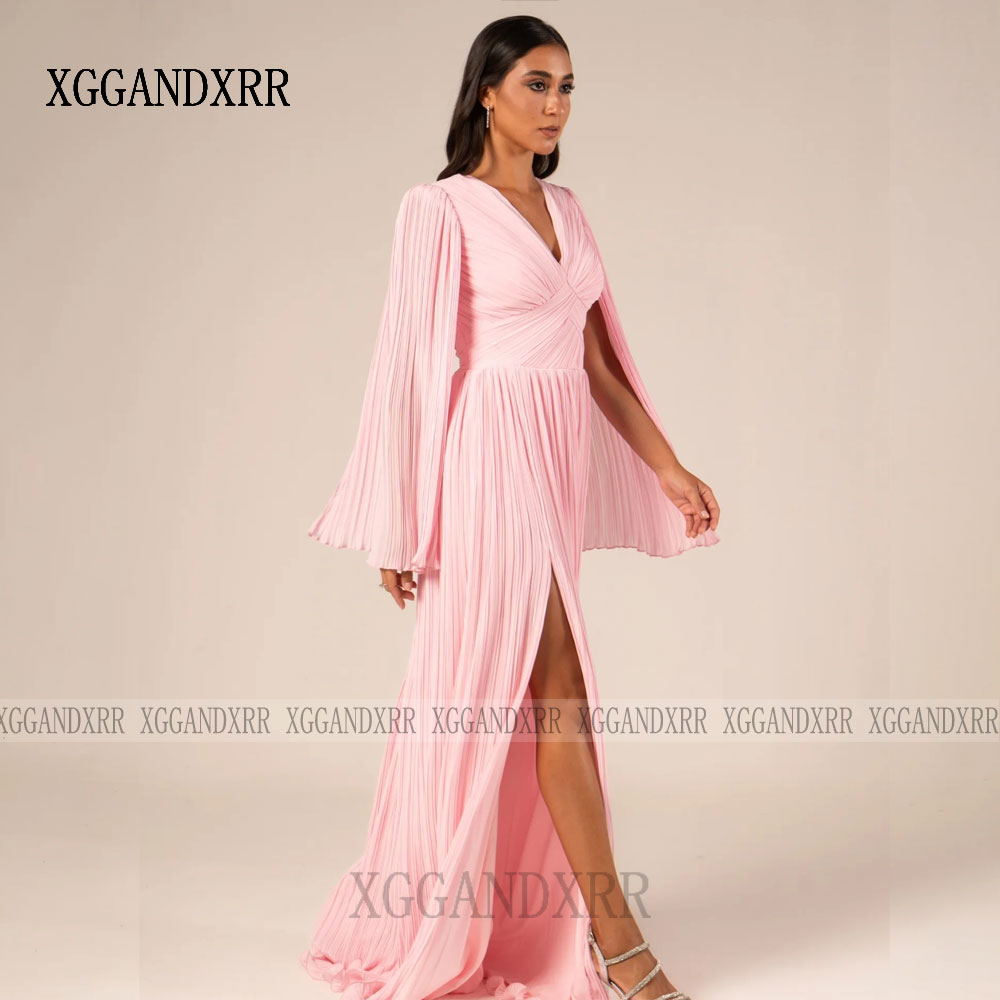 Maßgeschneidertes rosa A-Linie – Formal Gala Wear Women Bewertung und Preis