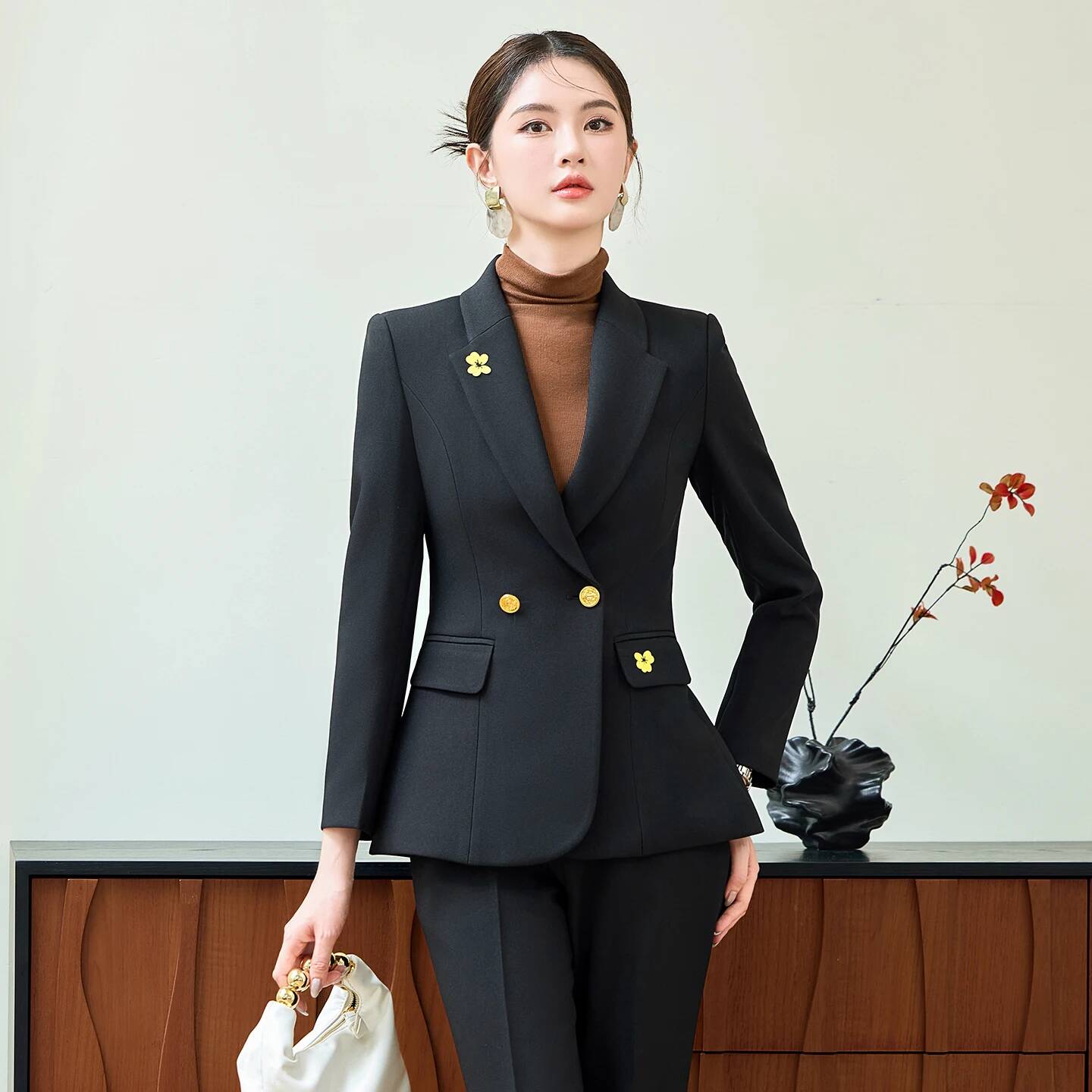 Formale Damen-Business-Anzüge, – Women'S Formal Wear Pantsuits Bewertung und Preis