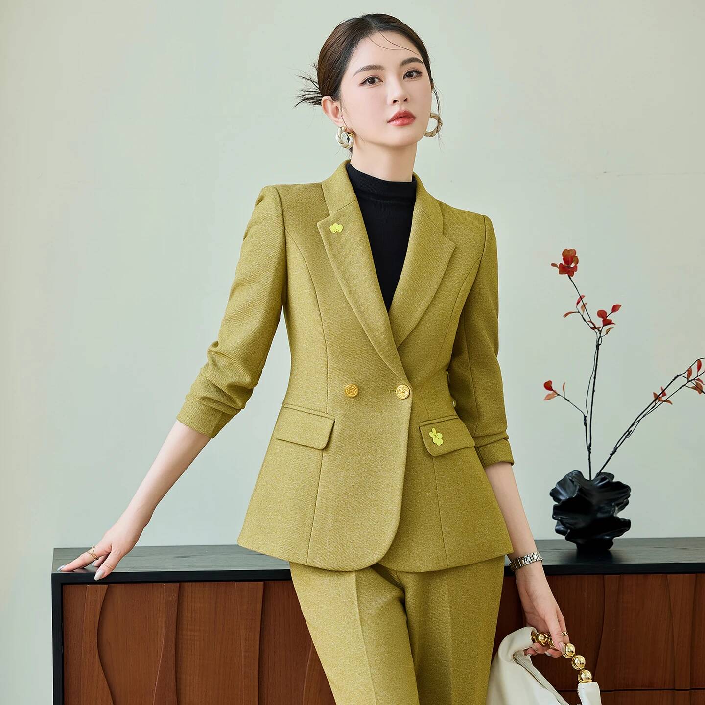 Formale Damen-Business-Anzüge, – Women'S Formal Wear Pantsuits Bewertung und Preis